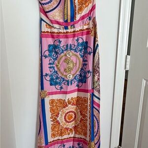 Aakaa Multicolor Maxi Dress
